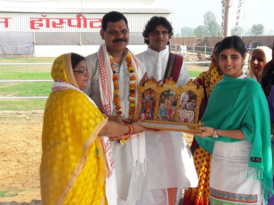 Honoured By Devi Chitralekha.